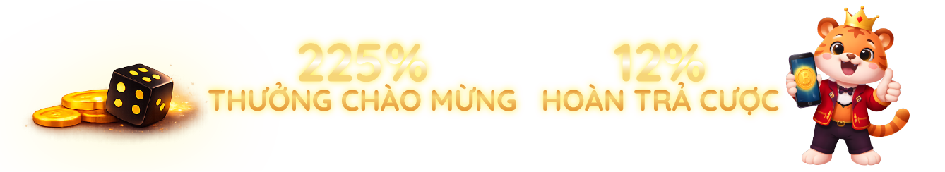 225% thưởng chào mừng tại Kinggo9